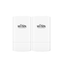 Wi-Tek WITEK-0028 WI-CPE111-KIT V2 Transmisor inalámbrico de largo alcance. Se vende por parejas PtP. Rango de transmisión de 2