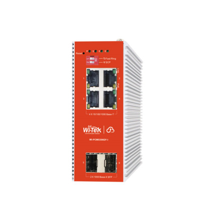 Comprar Wi-Tek WITEK-0085 WI-PCMS306GF-I Switch PoE Layer 2 Gestionable en la nube. Gestión remota de cámaras ONVIF a través de Wi-Tek Cloud / APP móvil. 4 puertos PoE+ Gigabit. 2 ranuras SFP Gigabit. Entrega PoE total de 120W. Modo DIP múltiple con Anil