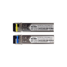 Wi-Tek WITEK-0123 WI-SFP10L-2.5G-20KM-I Módulo SFP Wi-Tek de fibra simple de 2,5 Gbps. Grado industrial. Distancia de hasta 20km