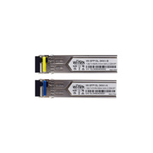 Wi-Tek WITEK-0125 WI-SFP10L-3KM-I Módulo SFP Wi-Tek de fibra simple de 1,25 Gbps. Grado industrial. Distancia de hasta 3 km. Con