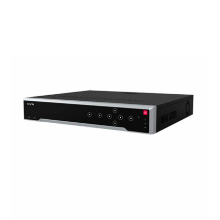 Comprar WP-N6632-M4 NVR de 32ch compatible con cámaras de hasta 8Mpx, 256Mbps, H.265, 4 HDDs 6TB (no incluidos), E/S alarma, teclado, VGA/HDMI (4K), 2x RJ45 Gigabit