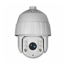 Wisstar + WP-NP7232IR-E Domo PTZ IP 2Mpx, zoom x32, IR 150m, WDR 120dB, IP66, 24Vac/Hi-PoE. Fuente alimentación y soporte pared