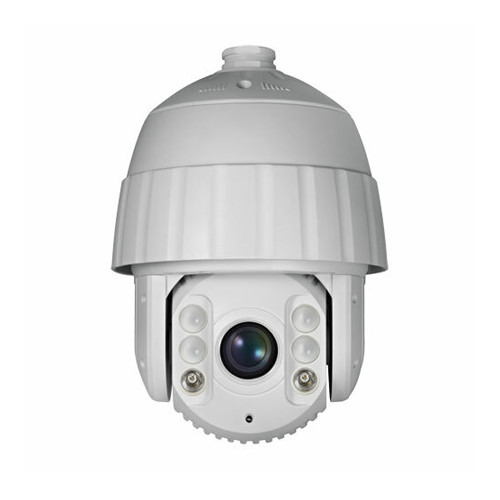 Wisstar + WP-NP7232IR-E Domo PTZ IP 2Mpx, zoom x32, IR 150m, WDR 120dB, IP66, 24Vac/Hi-PoE. Fuente alimentación y soporte pared
