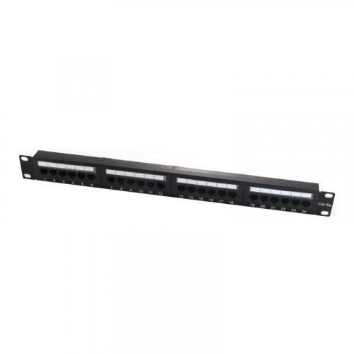 WP 19" Patch Panel Cat.6a UTP 24 RJ45 ports 1U (1)