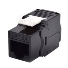 WP Keystone Cat. 6a UTP RJ45/Hembra  Negro