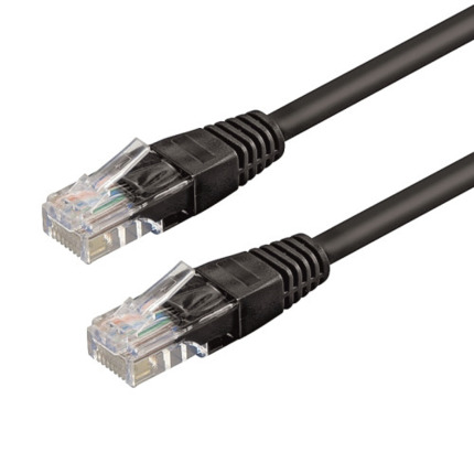Comprar WP WPC-PAT-6U020BL cable de red Negro 2 m Cat6 U/UTP (UTP)