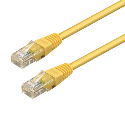 Comprar WP WPC-PAT-6U020Y cable de red Amarillo 2 m Cat6 U/UTP (UTP)