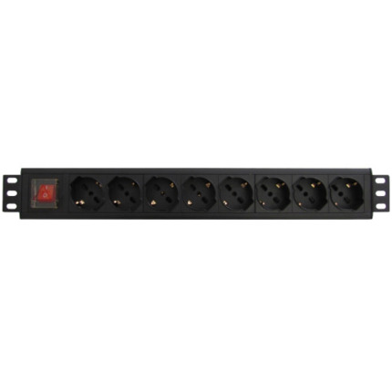 Comprar WP WPN-PDU-G01-08 unidad de distribución de energía (PDU) 1.5U Negro 8 salidas AC