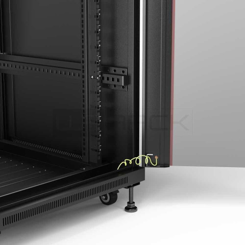 WP WPN-RNA-22608-BS armario rack 22U Rack o bastidor independiente Negro (5)