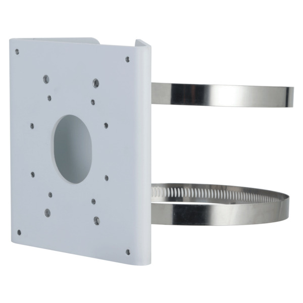 X-SECURITY PFA156 Soporte de mástiles - Apto para domos motorizadas - Aleación de aluminio - 140 mm (Al) x 130,4 mm (An) x 45 mm