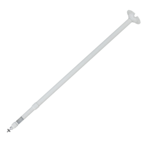 X-SECURITY PFB2213C Soporte techo - Altura 800-1500 mm - Compatible con cámaras Bullet - Color blanco - Compatible con XSECURITY