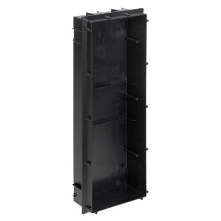 Comprar X-SECURITY VTOB102 Caja de registro - Específica para videoporteros - Orificios de conexión - 400mm (Al) x 150mm (An) x 63mm (Fo) - Apto para videoportero de apartamentos - Fabricado en plástico ABS