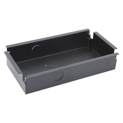 Comprar X-SECURITY VTOB111 Caja de registro - Específica para videoporteros - Compatible con XS-V2000E-M(X) - Doble módulo - 255mm (Al) x 143mm (An) x 51mm (Fo) - Fabricado en acero / Requiere XS-VF002