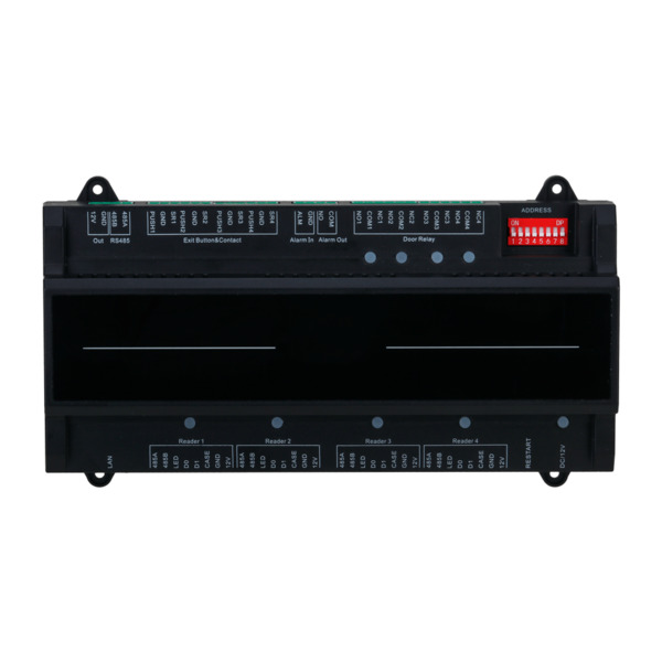 X-SECURITY XS-AC2204-C Controladora de accesos biométrica - Acceso por huella, tarjeta o contraseña - Comunicación TCP/IP | PoE (1)