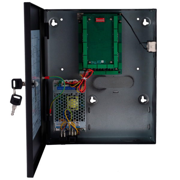 X-SECURITY XS-AC2204-CBOX Controladora de acceso biométrica - Acceso por huella, tarjeta o contraseña - Comunicación TCP/IP - 8 (1)