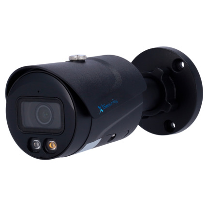 Comprar X-SECURITY XS-IPB225A-6P-DL-WIZ-BLACK X-Security Cámara IP Bullet - 6 Megapíxel  (3288x1850) - Lente fija 2.8mm - WDR 120dB | Dual Light(IR 30m y Luz Blanca 30m) - WizSense, con clasificación de humano y vehículo - MicroSD 256GB / IP67
