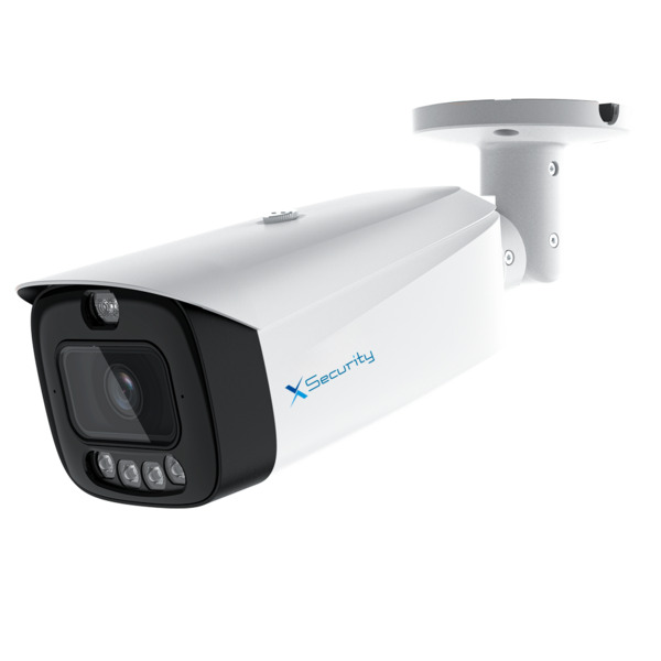 X-SECURITY XS-IPB619CA-4U-WIZCOLOR-TIOC Cámara Bullet IP 4 Megapixel Wizcolor - 1/1.8 Progressive Scan CMOS - Lente 2.8 mm | IR+