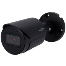 X-SECURITY XS-IPB619SWH-4P-AI-BLACK Cámara Bullet IP 4 Mpx Gama Pro Color Negro - 1/2.8 Progressive Scan CMOS - Compresión H.265