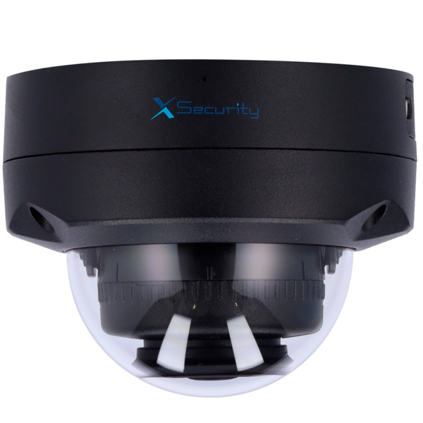 X-SECURITY XS-IPD820A-4U-WIDE-BLACK Cámara IP 4 Megapixel - 1/2.1&quot; 4MP Gran Angular  - Compresión H.265+ / H.265 - Lente 2. (1)