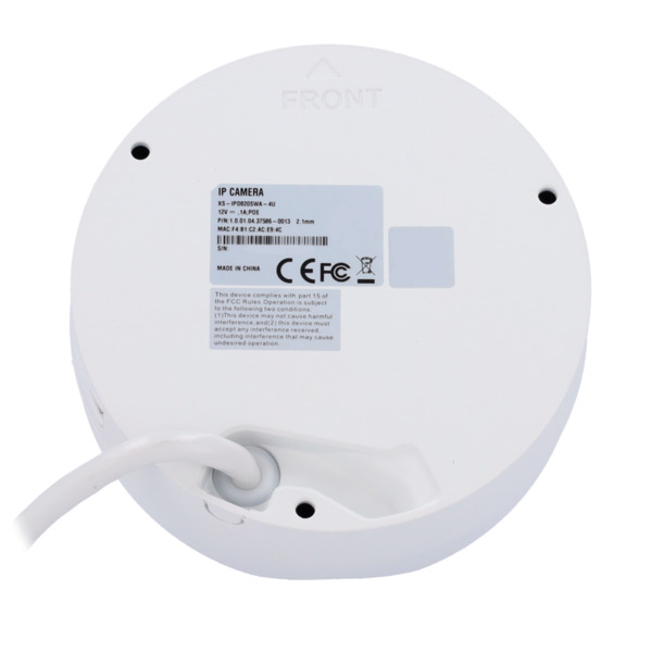 X-SECURITY XS-IPD820SWA-4U Cámara IP 4 Megapixel - 1/2.1&quot; 4MP Gran Angular  - Compresión H.265+ / H.265 - Lente 2.8 mm / WD (5)