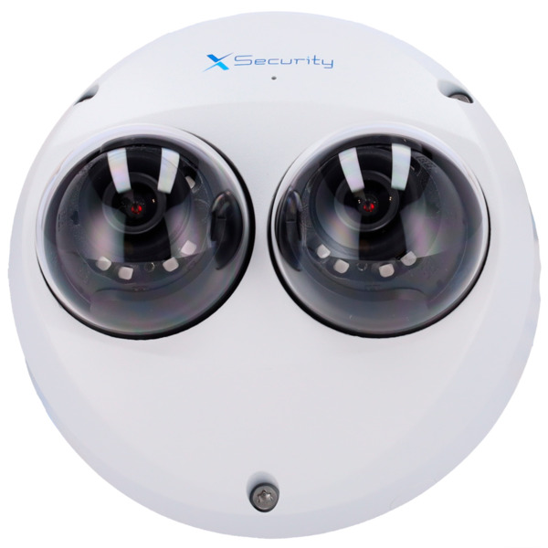 X-SECURITY XS-IPD850A-4U-MIND X-Security Cámara IP Domo dual - 2x 4 Megapíxel  (2560x1440) - Lente fija 2.8mm - WDR 120dB | Dual (3)