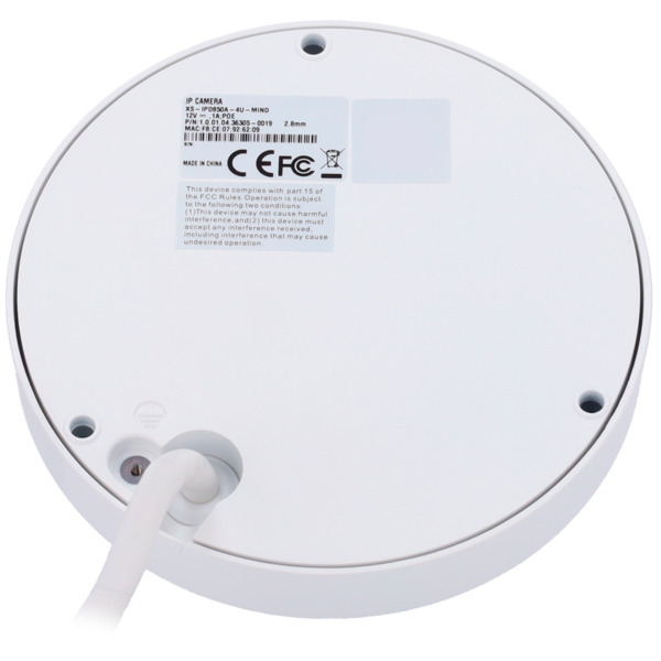 X-SECURITY XS-IPD850A-4U-MIND X-Security Cámara IP Domo dual - 2x 4 Megapíxel  (2560x1440) - Lente fija 2.8mm - WDR 120dB | Dual (5)