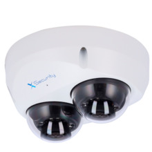 X-SECURITY XS-IPD850A-4U-MIND X-Security Cámara IP Domo dual - 2x 4 Megapíxel  (2560x1440) - Lente fija 2.8mm - WDR 120dB | Dual