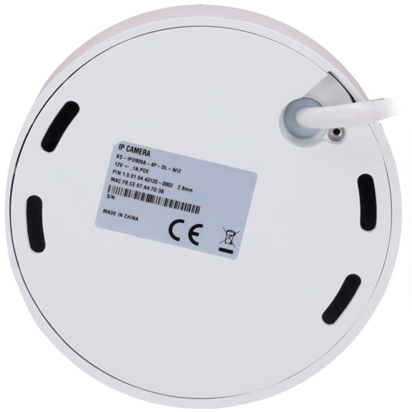 X-SECURITY XS-IPD909A-4P-DL-WIZ X-Security Cámara IP Mini Domo - 4 Megapíxel  (2688x1520) - Lente fija 2.8mm - WDR 120dB | Dual (5)