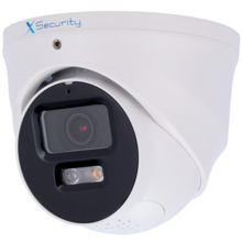 X-SECURITY XS-IPT981A-4P-SL-WIZ X-Security Cámara IP Turret  - 4 Megapíxel  (2688x1520) - Lente 2.8mm / DualLight (30m IR+30m Lu