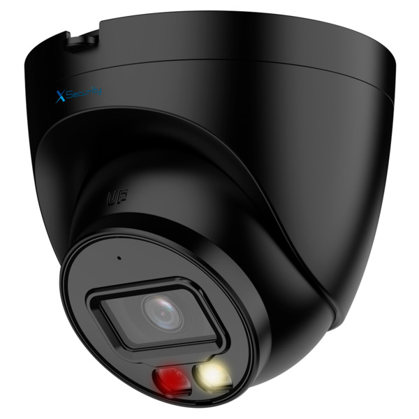 X-SECURITY XS-IPT981A-6P-DL-WIZ-BLACK X-Security Cámara IP Turret - 6 Megapíxel (3288x1850) - Lente 2.8mm | - WDR 120 dB | Dua