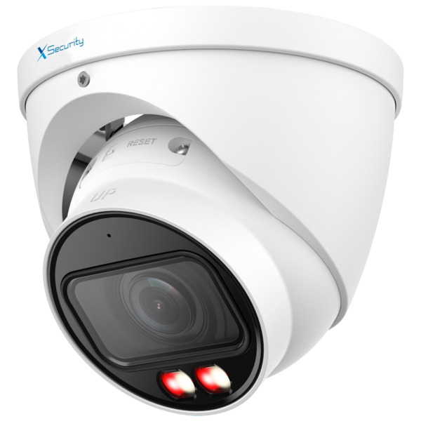 X-SECURITY XS-IPT990ZA-8P-DL-WIZ X-Security Cámara IP Turret - 8 Megapíxel (3840x2160) - Lente Motorizada 2.7~13.5 mm - WDR 120