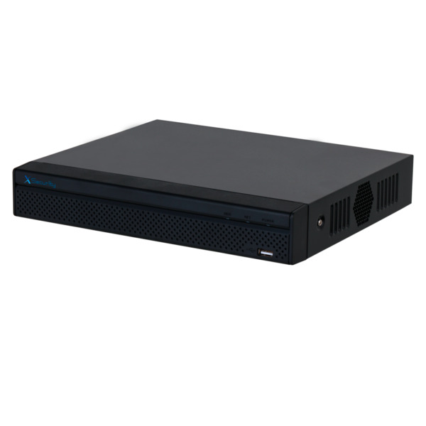 X-SECURITY XS-NVR2108-SMD Grabador IP X-Security AI - 8 CH vídeo IP | 8 puertos PoE - Resolución máxima grabación 12 Mpx - Ancho