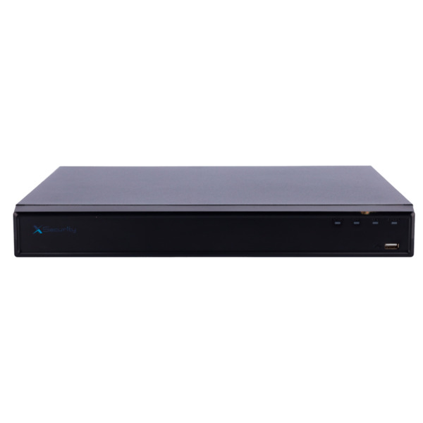 X-SECURITY XS-NVR3232A-16P-WIZ X-Security NVR - Resolución máxima 16 Megapixel - 32 CH / 16 puertos PoE af/at - Compresión H.265 (1)