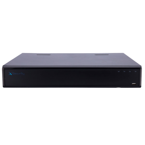 X-SECURITY XS-NVR3416A-16P-WIZ X-Security NVR - Resolución máxima 16 Megapixel - 16 CH | 16 puertos PoE af/at - Compresión H.265 (1)