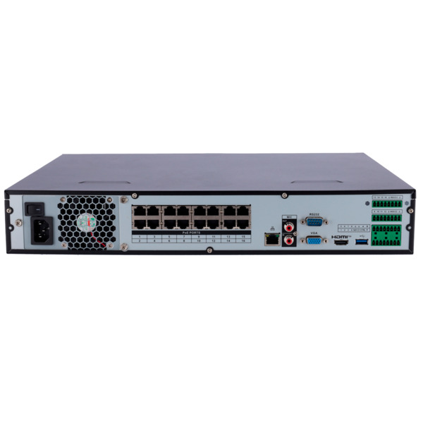 X-SECURITY XS-NVR3416A-16P-WIZ X-Security NVR - Resolución máxima 16 Megapixel - 16 CH | 16 puertos PoE af/at - Compresión H.265 (5)