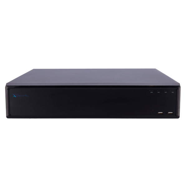 X-SECURITY XS-NVR3832A-16P-WIZ X-Security NVR - Resolución máxima 16 Megapixel - 32 CH / 16 puertos PoE af/at - Compresión H.265 (1)
