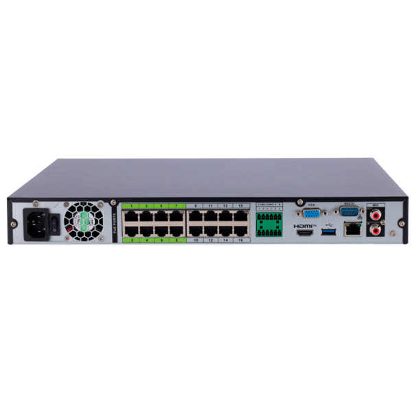 X-SECURITY XS-NVR6232A-16P-WIZ X-Security NVR - Resolución máxima 32 Megapixel - 32 CH / 16 puertos PoE af/at - Compresión H.265 (5)