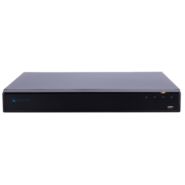 X-SECURITY XS-NVR6232A-8P-WIZ X-Security NVR - Resolución máxima 32 Megapixel - 32 CH / 8 puertos PoE af/at - Compresión H.265 / (1)