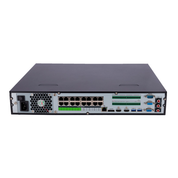 X-SECURITY XS-NVR6432A-4K-16P-4AI Grabador X-Security NVR 32CH 16CH PoE AI - Resolución máxima 12 Megapixel - 32CH IP /16 PoE - (5)