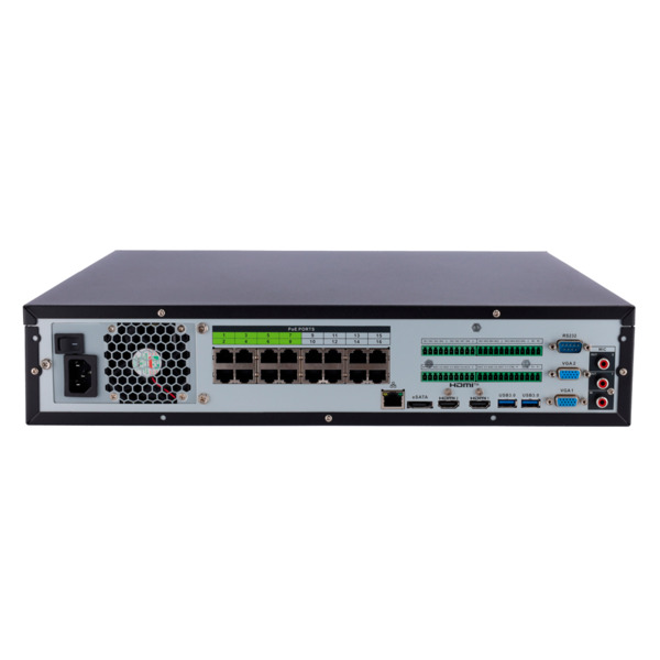X-SECURITY XS-NVR6864A-16P-WIZ X-Security NVR - Resolución máxima 32 Megapixel - 64 CH / 16 puertos PoE af/at - Compresión H.265 (5)