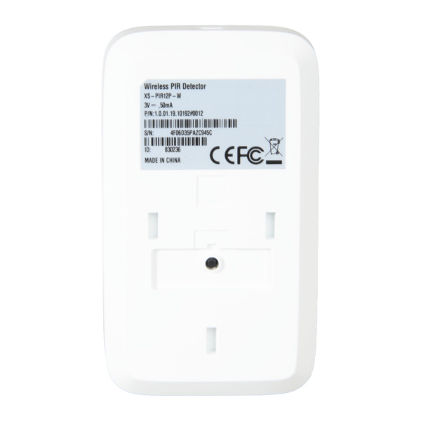 X-SECURITY XS-PIR12P-W Detector PIR X-Security - Inalámbrico 433MHz - Antena interna - Alcance 150m - Rango 12 m / Ángulo 90º - (3)