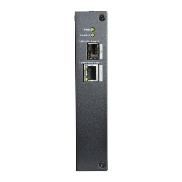 X-SECURITY XS-SW02FC-DIN X-Security - Switch de sobremesa - 1 puerto1 RJ45 + 1 Puerto SFP fibra - Velocidad 100/1000 Mbps - Plug (5)
