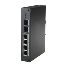 X-SECURITY XS-SW0604-96-DIN-HIPOE Switch PoE Getsionable  X-Security - 4 x FE  PoE + 2 GE SFP  - PoE 802.3af/at/bt  / Máximo 90W