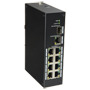 X-SECURITY XS-SW09-C-DIN X-Security - Switch Industrial - 8 puertos RJ45 + 1 Uplink GIGA + 1 SFP - Velocidad 10/100 Mbps - Plug (6)