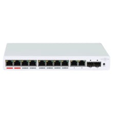 X-SECURITY XS-SW1208HIPOE-MGF-110 Switch PoE X-Security - 8 puertos PoE + 2 Uplink RJ45 + 2 SFP - Velocidad 10/100/1000 Mbps - 9