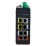 X-SECURITY XS-SWI0704HIPOE-MGF-120-DIN Switch PoE X-Security Carril DIN - 4 puertos PoE RJ45 + 1 puerto RJ45 + 2 SFP - Velocidad (2)