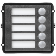X-SECURITY XS-V2000E-M5B Módulo de extensión - Compatible con XS-V2000E-MIP - 5 botones mecánicos - 5 Etiquetas personalizadas c