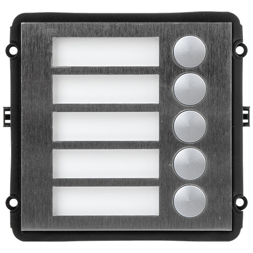 X-SECURITY XS-V2000E-M5B Módulo de extensión - Compatible con XS-V2000E-MIP - 5 botones mecánicos - 5 Etiquetas personalizadas c