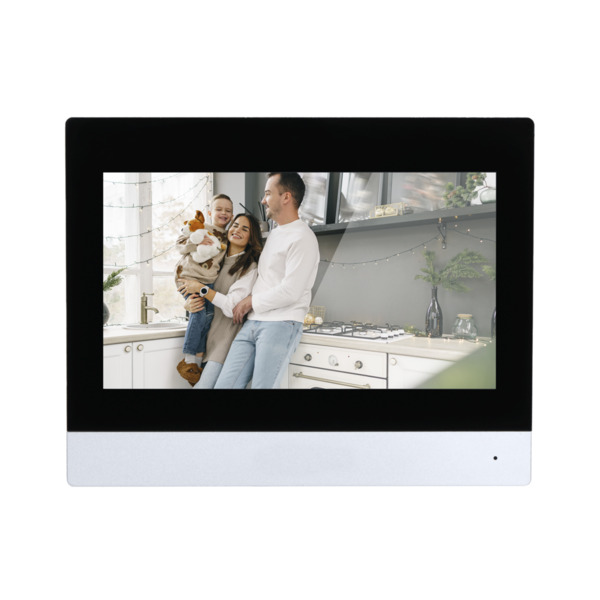 X-SECURITY XS-V8621MA-IP-WPOE Monitor para videoportero - Pantalla TFT de 7" Android 8.1 - Audio bidireccional - TCP/IP, Wi