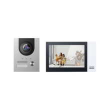 X-SECURITY XS-VTK2202-IP-V2 Kit de videoportero - Tecnología IP y PoE - Incluye placa y monitor - Switch PoE y soporte incluidos